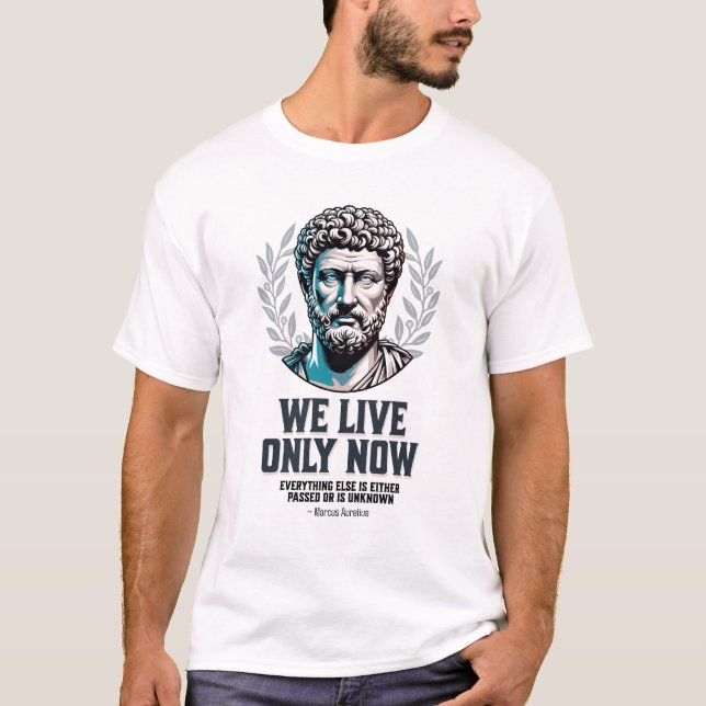 Camiseta Stoic Philosopher Marcus Aurelius (Frente)