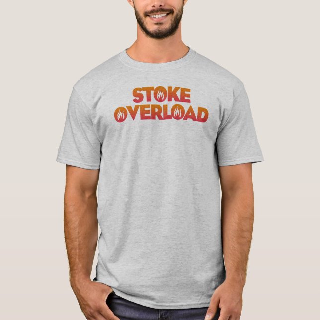 Camiseta Stoke Overload Flames (Frente)