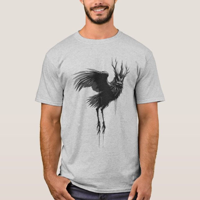 Camiseta Stolas Coroa da Meia-Noite Ascendente (Frente)