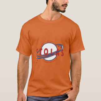 Camiseta Stolas vermelho branco e azul menino