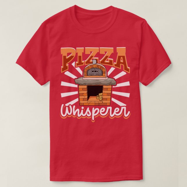 Camiseta Stone Oven Pizza Whisperer Pizza Maker (Frente do Design)