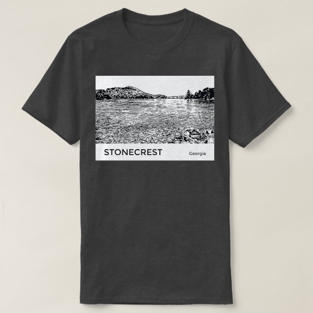 Camiseta Stonecrest Georgia TShirt (Frente do Design)