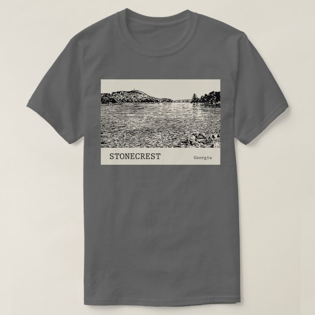 Camiseta Stonecrest Georgia TShirt 2 (Frente do Design)
