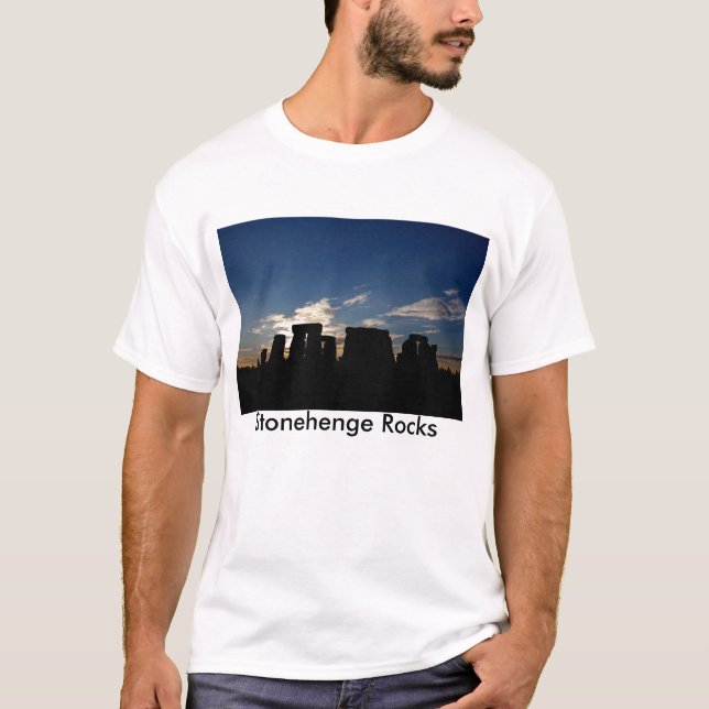 Camiseta Stonehenge balança o t-shirt (Frente)