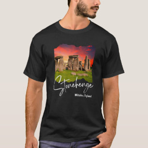 Camiseta Stonehenge England Souvenir