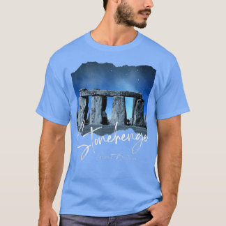 Camiseta Stonehenge England SouvenirStonehenge À Noite 317