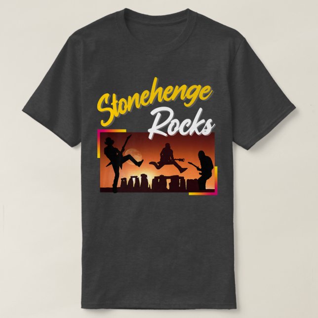 Camiseta Stonehenge Rocks Stonehenge Souvenir - Stonehenge (Frente do Design)