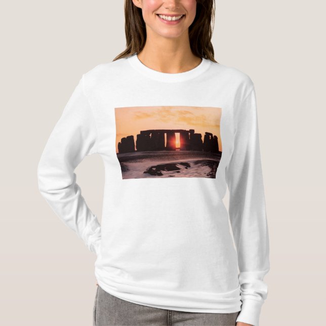 Camiseta Stonehenge, solstício de inverno (Frente)