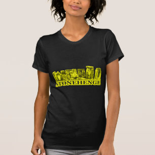 Camiseta Stonehenge Yellow transp The MUSEUM Zazzle Gifts