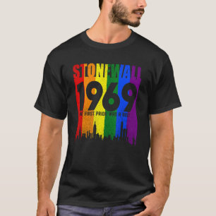 Camiseta Stonewall 1969 Foi Um Motim LGBTQ LGBT Lésbica Gay