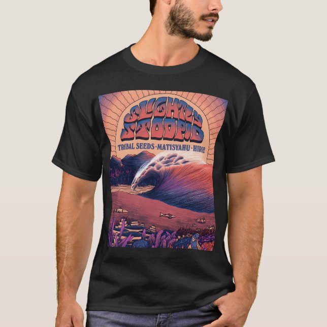Camiseta Stoopid Vacation Summer Tour 2019 Ligeiramente (Frente)