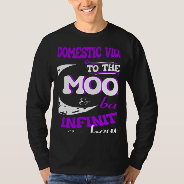 Camiseta Stop Domestic Violence Domestic Violence Awareness (Frente)