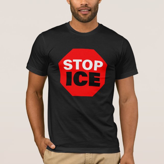 Camiseta Stop ICE (Frente)