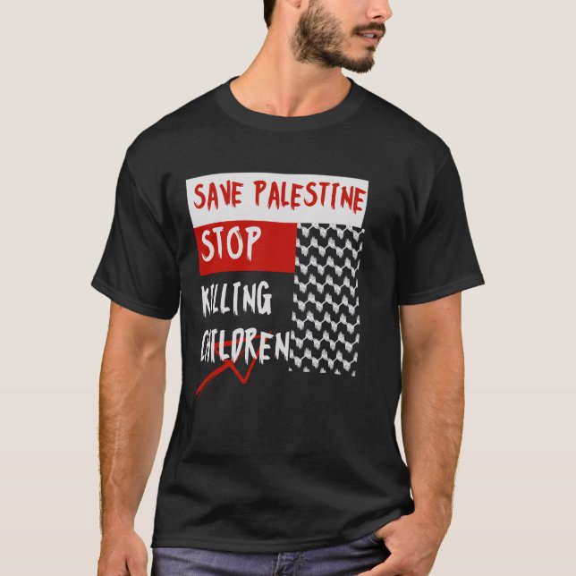 Camiseta Stop Killing Children (Frente)