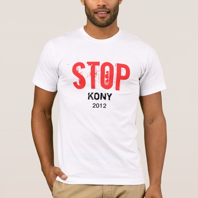 Camiseta Stop Kony (Frente)