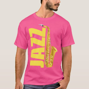 Camiseta Storecastle Jazz Amava Presente Saxofônico