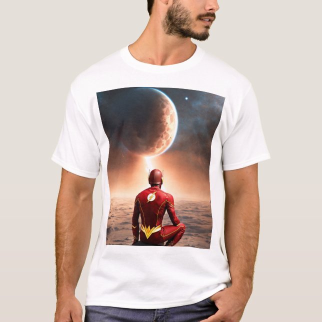Camiseta Storm Bringer Superhero T-Shirt – Lightning (Frente)
