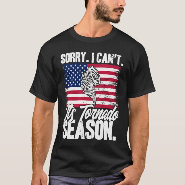 Camiseta Storm Chaser Meteorology Tornado Season (Frente)