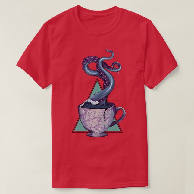 Camiseta Storm in a tea cup (Frente do Design)
