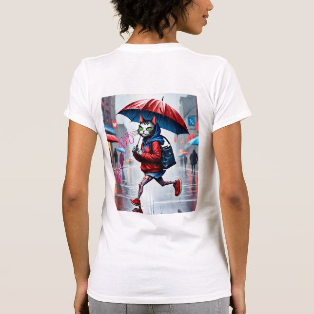 Camiseta Storm Runner: As T-Shirts do Demônio (Verso)