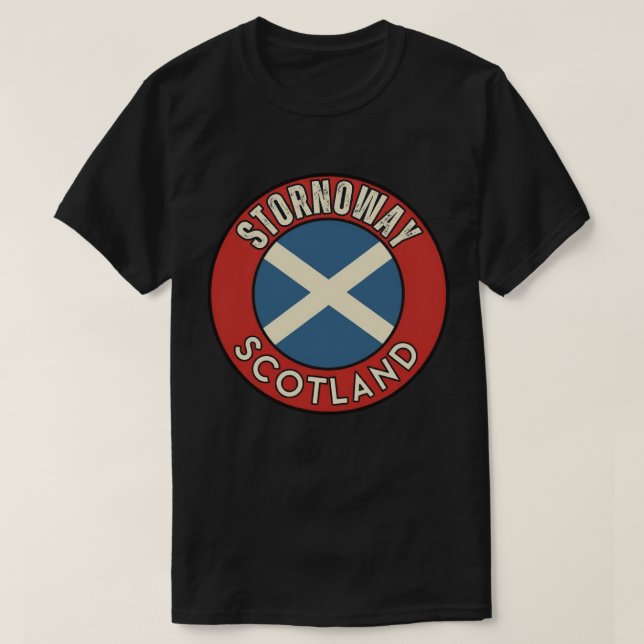 Camiseta Stornoway, Escócia (Frente do Design)