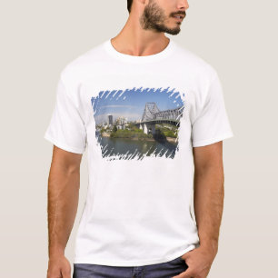 Camiseta Story Bridge, Rio Brisbane, e Canguru