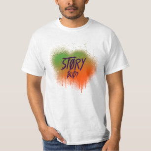 Camiseta Story Bud? Engraçado Irlandês Dizendo
