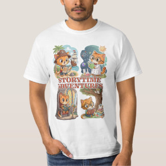 Camiseta Storytime Adventures – A Journey Through Books