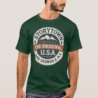 Camiseta Storytown USA - Lago George, NY