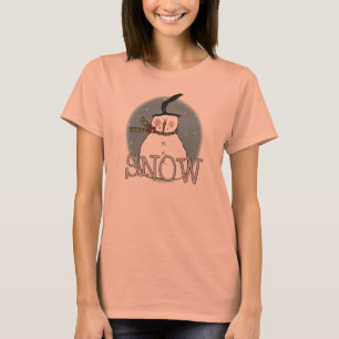 Camiseta Stovepipe Hat Snowman