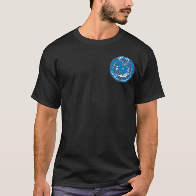 Camiseta STP - roupa S26 com remendo pequeno (Frente)