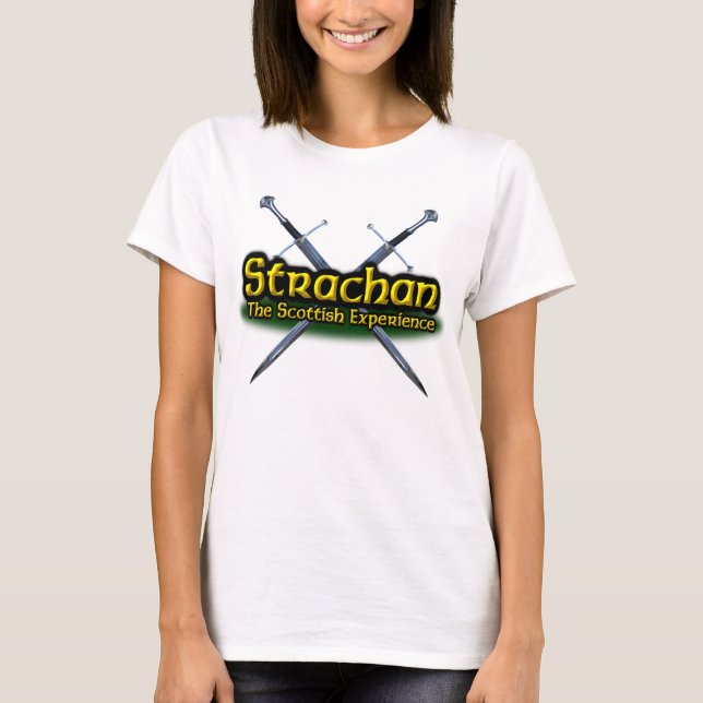 Camiseta Strachan The Scottish Experience Clan (Frente)