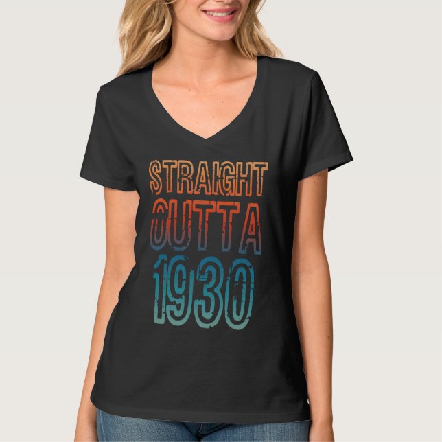 Camiseta Straight Outta 1930 (Frente)