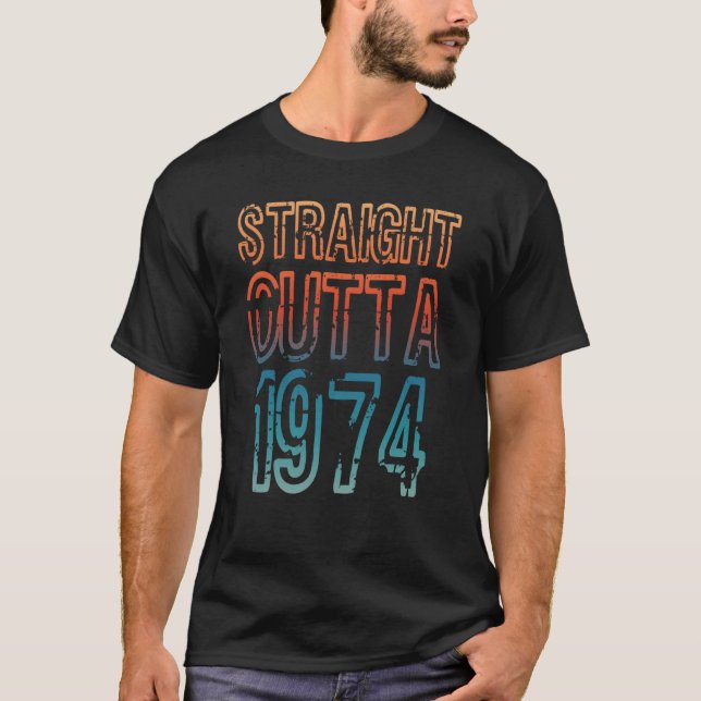 Camiseta Straight Outta 1974 (Frente)