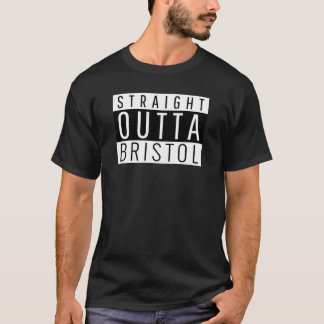 Camiseta Straight Outta Bristol Connecticut Oversized