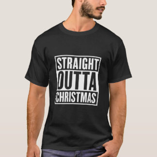 Camiseta Straight Outta Christmas