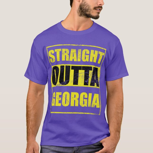 Camiseta Straight Outta Georgia (Frente)