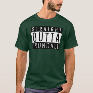 Camiseta Straight Outta Irondale Alabama Oversized