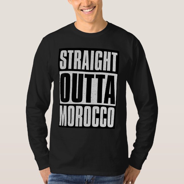 Camiseta Straight Outta Morocco (Frente)