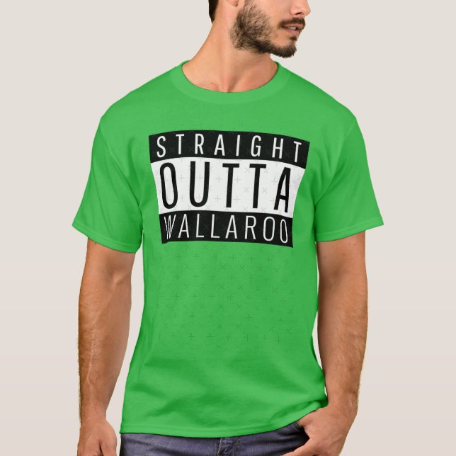 Camiseta Straight Outta Wallaroo South Australia friends (Frente)