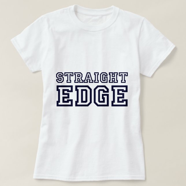 Camiseta StraightEdge (Frente do Design)