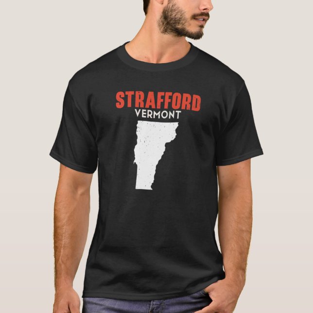 Camiseta Strallow Vermont EUA State America Viagem Vermont (Frente)