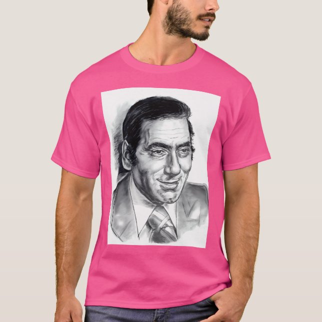 Camiseta Stratos Dionysiou Retrato Desenho (Frente)