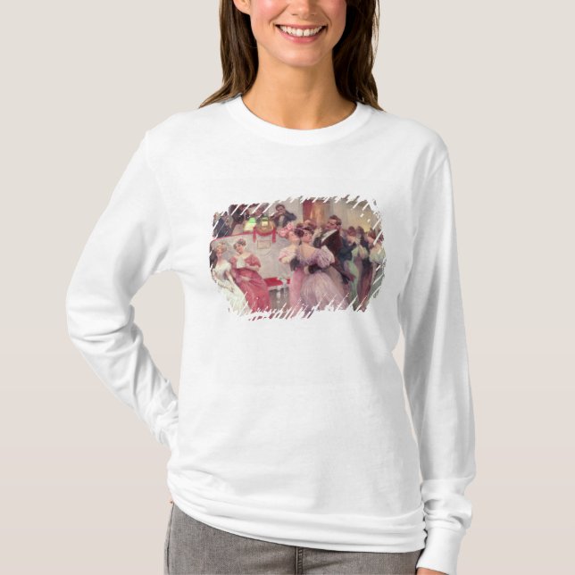 Camiseta Strauss e Lanner - a bola, 1906 (Frente)