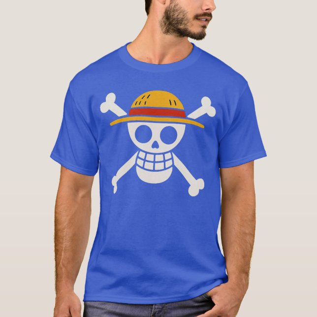 Camiseta Straw Hat Jolly Roger boy (Frente)
