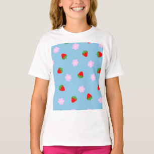 Camiseta Strawberries & Flowers
