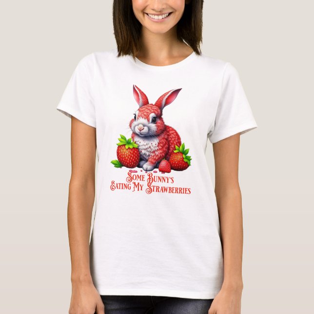 Camiseta Strawberry Bunny (Frente)