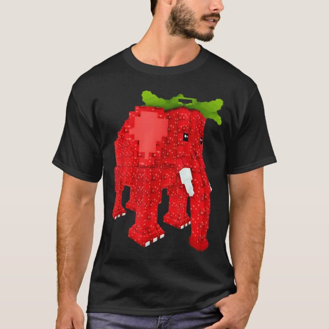 Camiseta Strawberry Elephant  (Frente)
