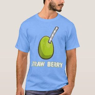 Camiseta StrawBerry Executa Frutas De Verão Engraçadas Veg