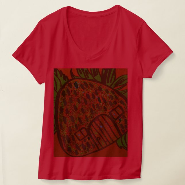 Camiseta Strawberry Home Sweet Home  (Postura )
